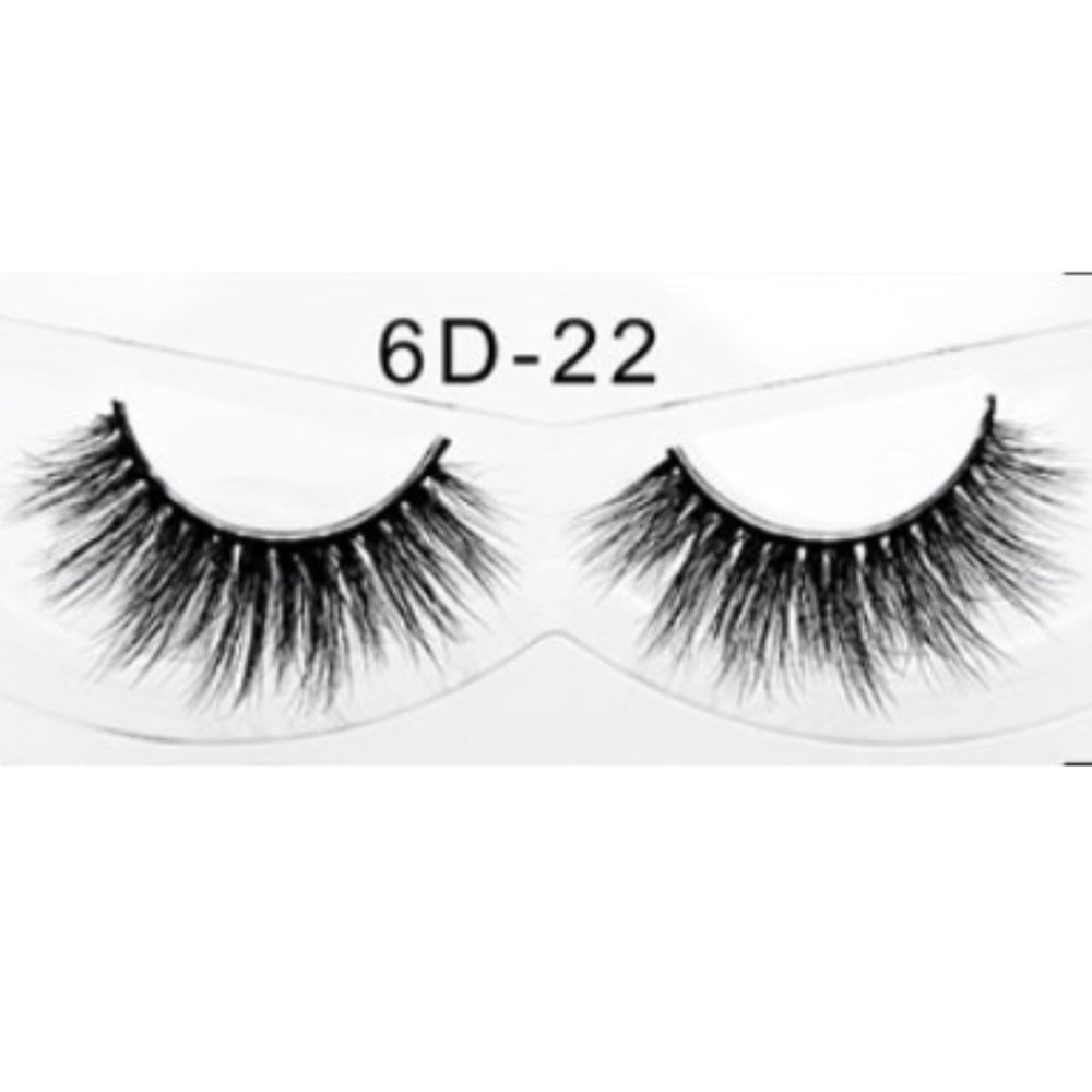 2 PAIRS! Handmade 100% Real Mink 3D Eyelashes (22)